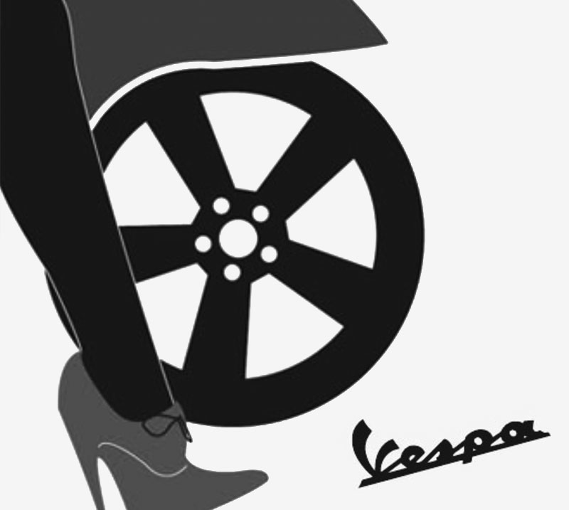 Vespa logo design