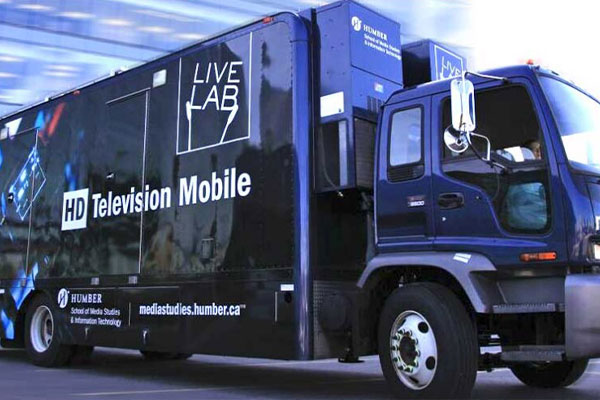 HD TV mobile unit lab
