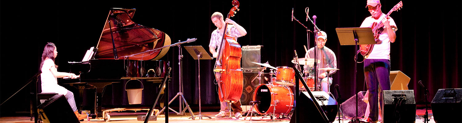 Three Trombones next to each other