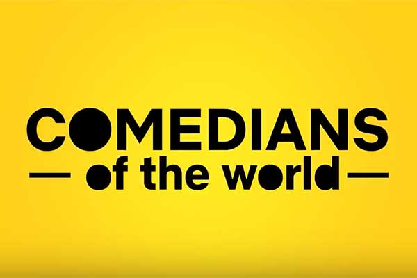 Comedians of the world logo