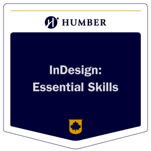 InDesign: Essential Skills micro-credential badge