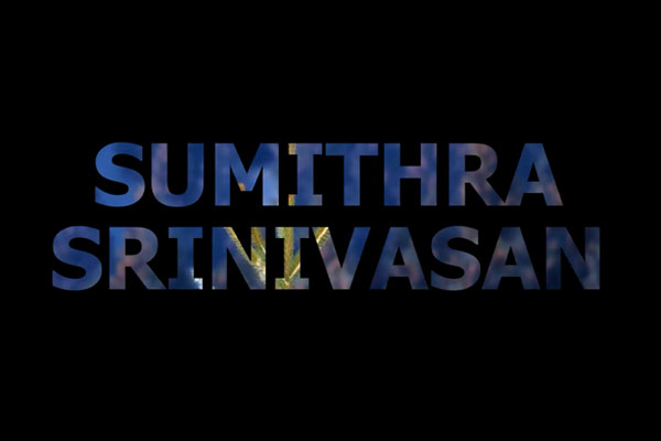 Sumithra Srinivasan, reel video 