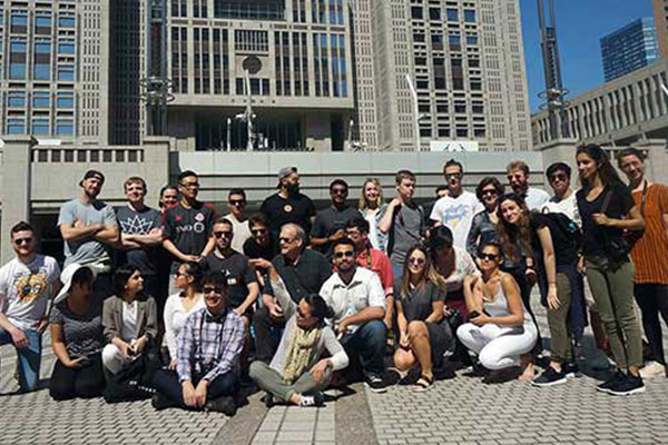 students from international design trip