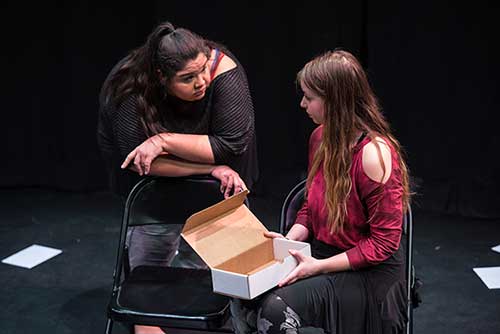 Yolanda Bonnell and Elizabeth Staples