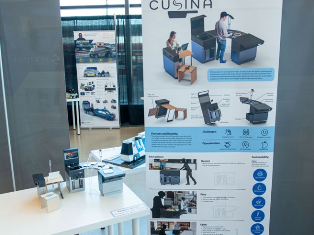 Will Foster-Friesen's CUSINA project display and poster