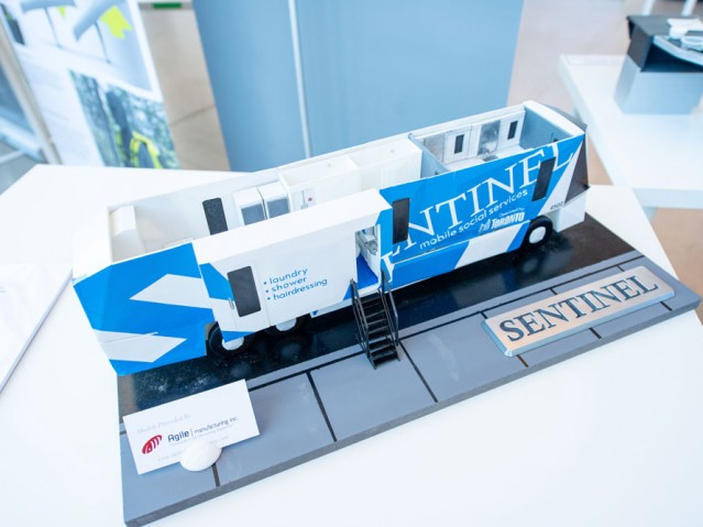 SENTINEL 3D physical model