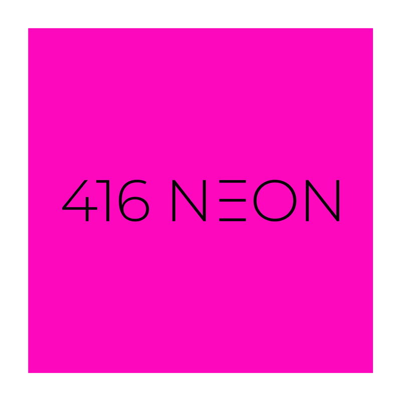 416 Neon logo